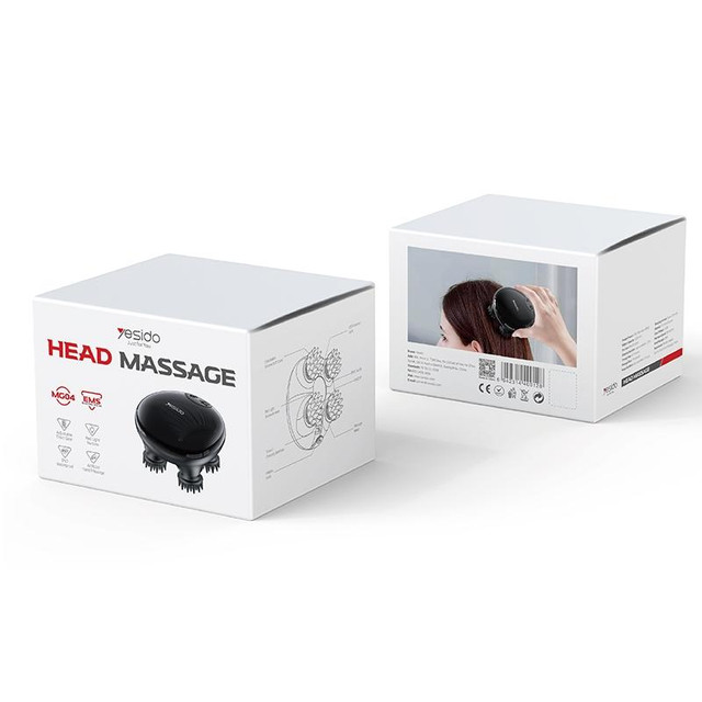 Yesido Waterproof Electric Pulse Head Massager