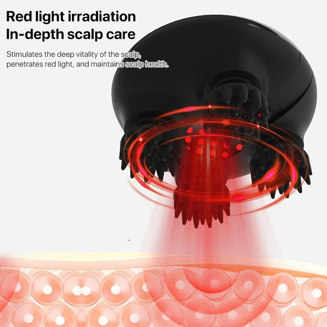 Yesido Waterproof Electric Pulse Head Massager